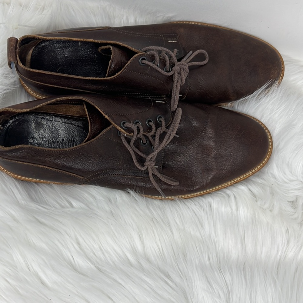 Franceschetti Derby Brown Shoes Men’s EU (42) US (8.5) Made In Italy
